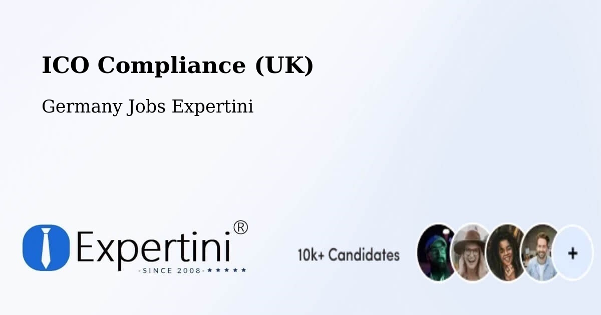 UK Data Protection & ICO Compliance – Renchen - Germany Jobs Expertini