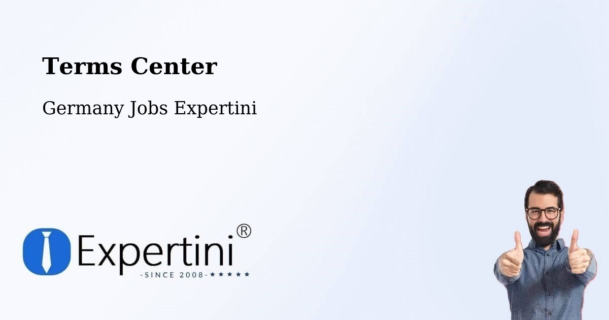 Terms of Service – Renchen - Germany Jobs Expertini